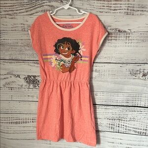 Girls encanto Maribel character dress size medium 7/8